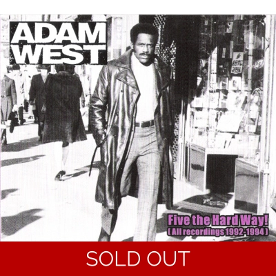 Adam West 'Five the Hard Way' CD